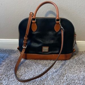 Dooney and Bourke pebble grain zip zip satchel